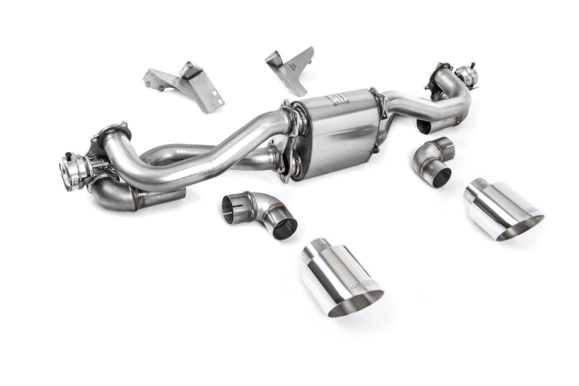 Milltek Porsche Cayman Układ wydechowy od filtra OPF/GPF 718 GT4 4.0 (OPF/GPF Equipped Cars Only - Post Feb 2020 build Manual Cars only) 2020 - 2024 SSXPO157