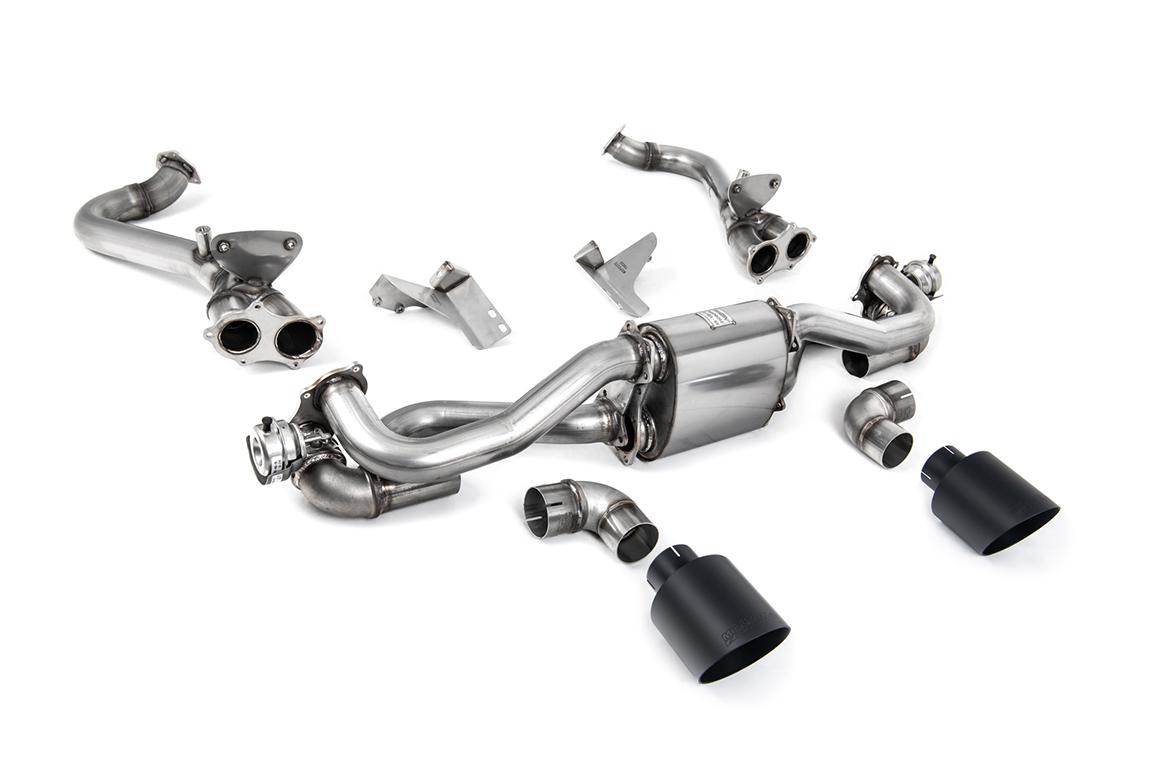 Milltek Porsche Cayman Układ wydechowy od filtra OPF/GPF 718 GT4 4.0 (OPF/GPF Equipped Cars Only - Post Feb 2020 build Manual Cars only) 2020 - 2024 SSXPO163