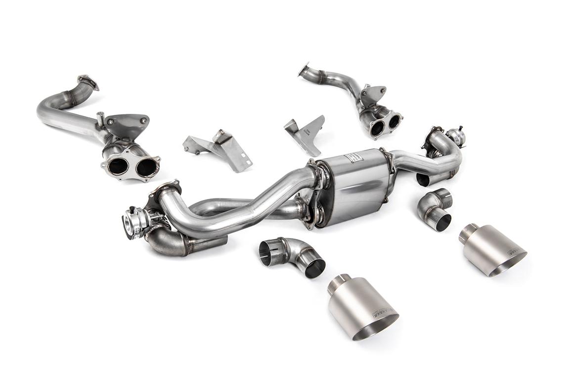 Milltek Porsche Cayman Układ wydechowy od filtra OPF/GPF 718 GT4 4.0 (OPF/GPF Equipped Cars Only - Post Feb 2020 build Manual Cars only) 2020 - 2024 SSXPO164