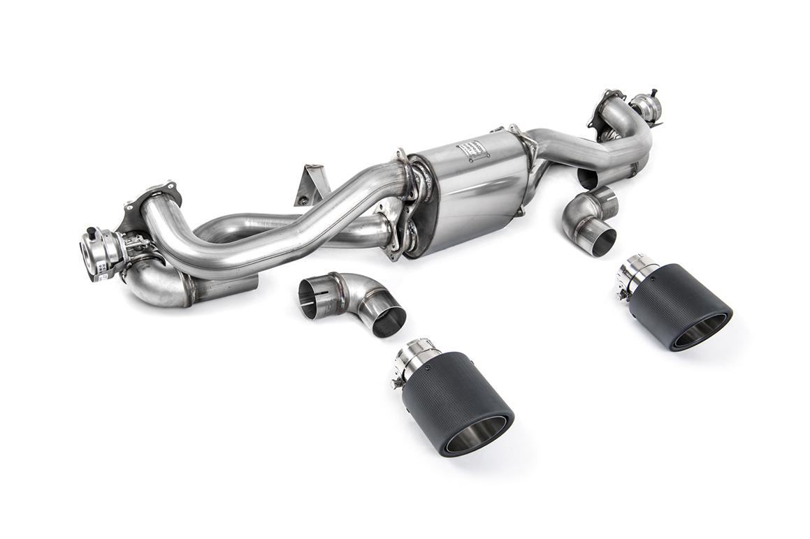Milltek Porsche Cayman Układ wydechowy od filtra OPF/GPF 718 GT4 4.0 (OPF/GPF Equipped Cars Only - Pre Feb 2020 build only) 2020 - 2024 SSXPO169
