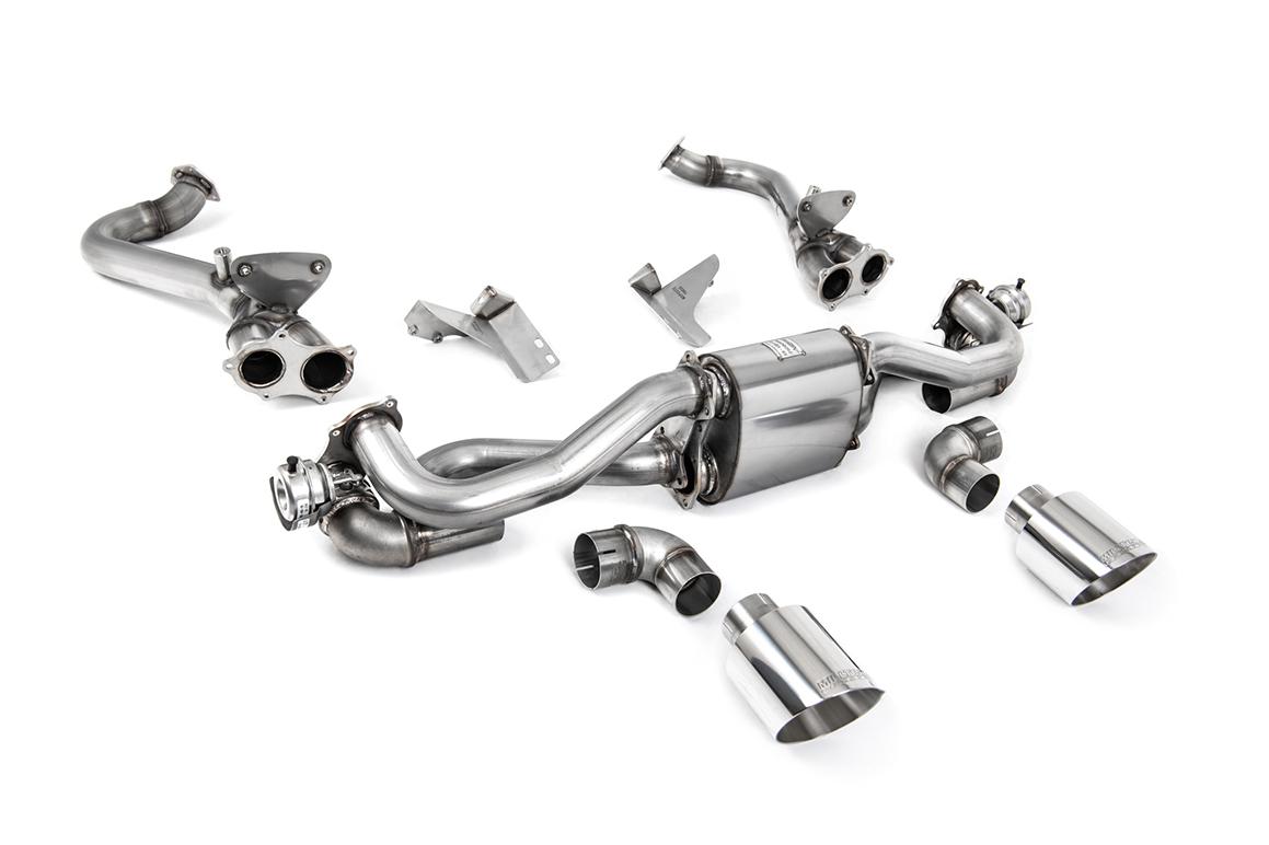 Milltek Porsche Cayman Układ wydechowy od filtra OPF/GPF 718 GT4 4.0 (OPF/GPF Equipped Cars Only - Post Feb 2020 build PDK Cars only) 2020 - 2024 SSXPO184