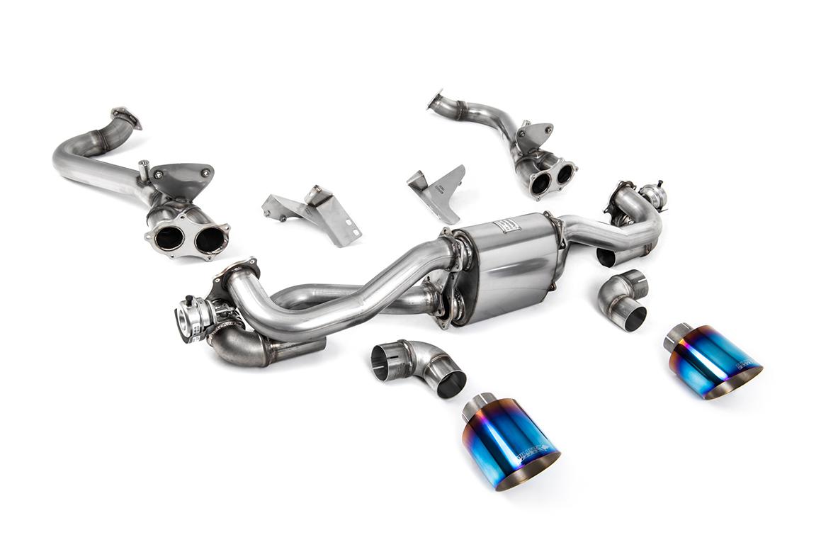 Milltek Porsche Cayman Układ wydechowy od filtra OPF/GPF 718 GT4 4.0 (OPF/GPF Equipped Cars Only - Post Feb 2020 build PDK Cars only) 2020 - 2024 SSXPO187