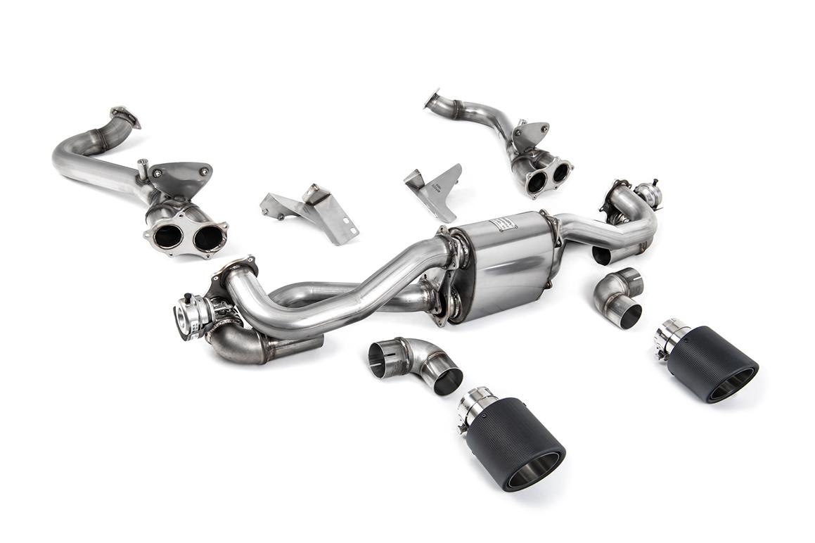 Milltek Porsche Cayman Układ wydechowy od filtra OPF/GPF 718 GT4 4.0 (OPF/GPF Equipped Cars Only - Post Feb 2020 build PDK Cars only) 2020 - 2024 SSXPO188