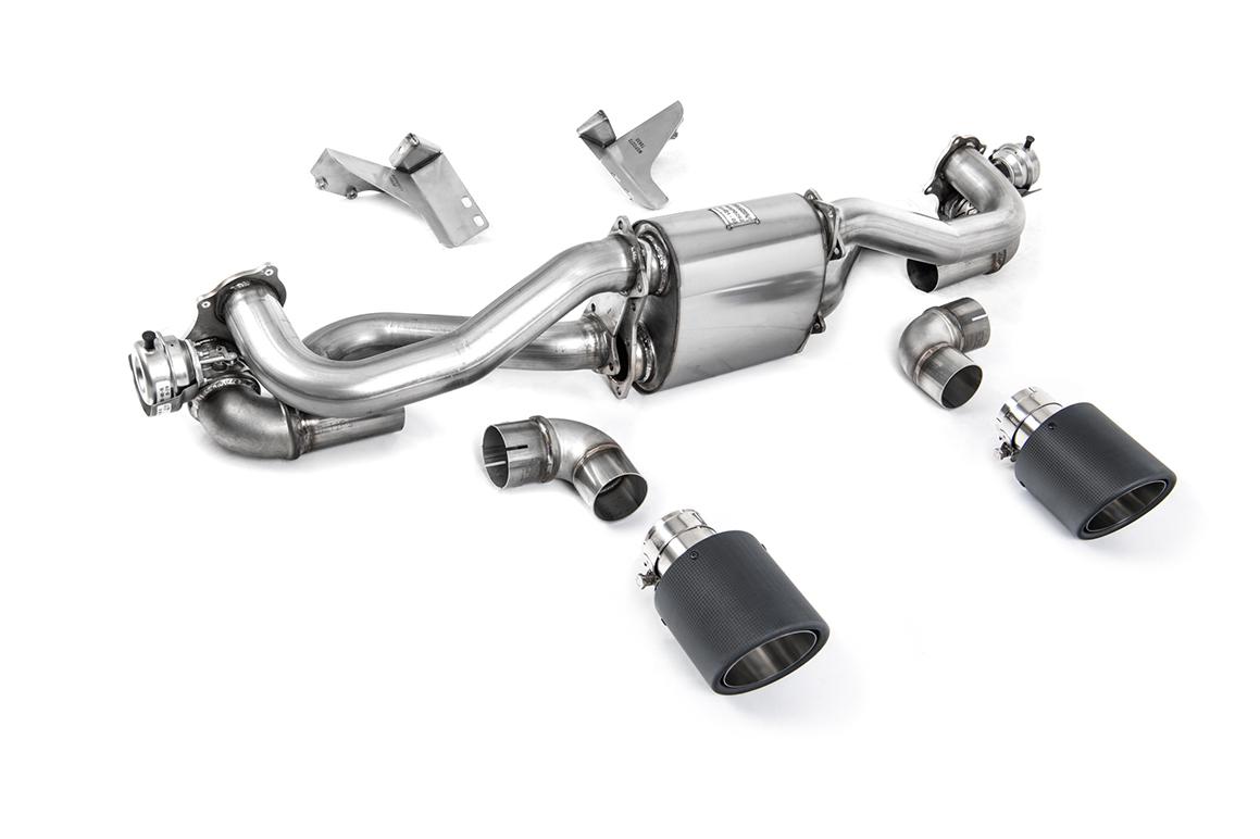 Milltek Porsche Cayman Układ wydechowy od filtra OPF/GPF 718 GT4 4.0 (OPF/GPF Equipped Cars Only - Post Feb 2020 build PDK Cars only) 2020 - 2024 SSXPO193
