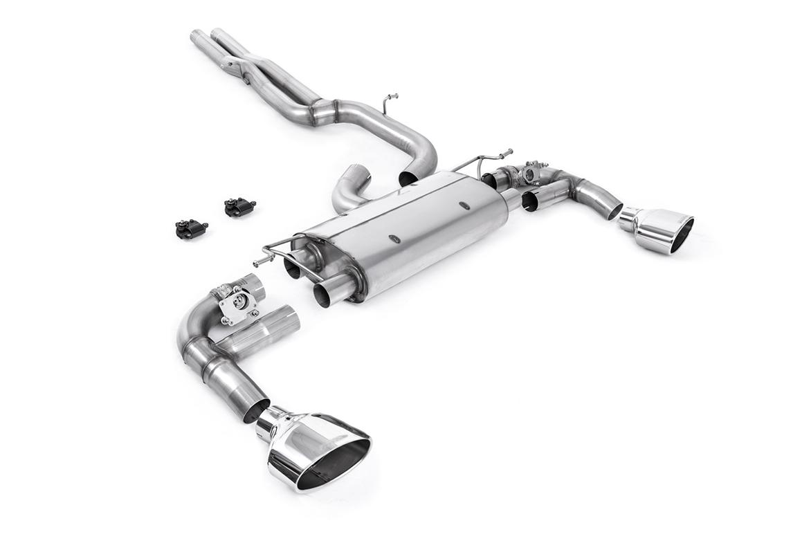 Milltek Seat Cupra Formentor Układ wydechowy od filtra OPF/GPF VZ5 2.5T 5 Cylinder 390PS 4Drive 2021 - 2024 SSXSE264