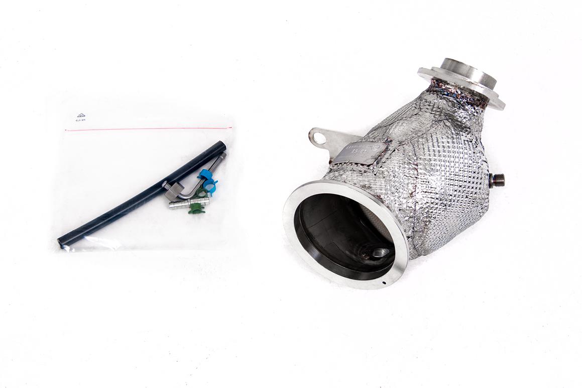 Milltek Toyota Yaris Downpipe HJS ze sportowym katalizatorem (z homologacja ECE) GR & GR Circuit Pack 1.6T (OPF/GPF Models Only) 2020 - 2024 SSXTY137