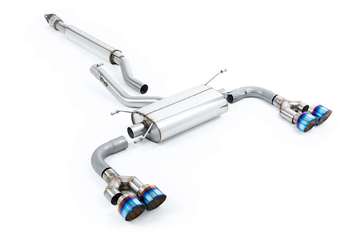 Milltek Toyota GR86 Układ wydechowy typu cat-back ( od drugiego katalizatora ) 2.4 Litre 2022 - 2024 SSXTY165