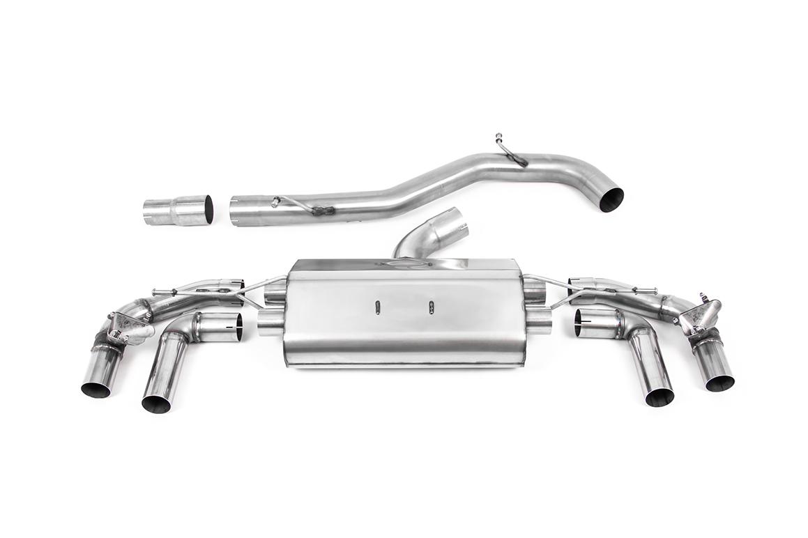 Milltek Volkswagen Golf Układ wydechowy typu cat-back Mk8 R 2.0 TSI 320PS (Non-GPF / North American Models Only ) 2022 - 2024 SSXVW629