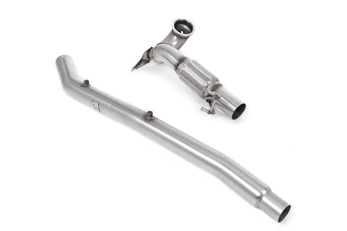 Milltek Volkswagen T-Roc Downpipe z obejściem filtra OPF/GPF R 2.0TSI 300ps (MQB EVO Models with OPF/GPF) 2022 - 2024 SSXVW664