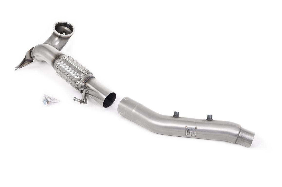 Milltek Volkswagen Golf Downpipe z de-katalizatorem 3.15” Mk8 GTi (245ps Non-GPF / North American Models Only) 2021 - 2024 SSXVW688