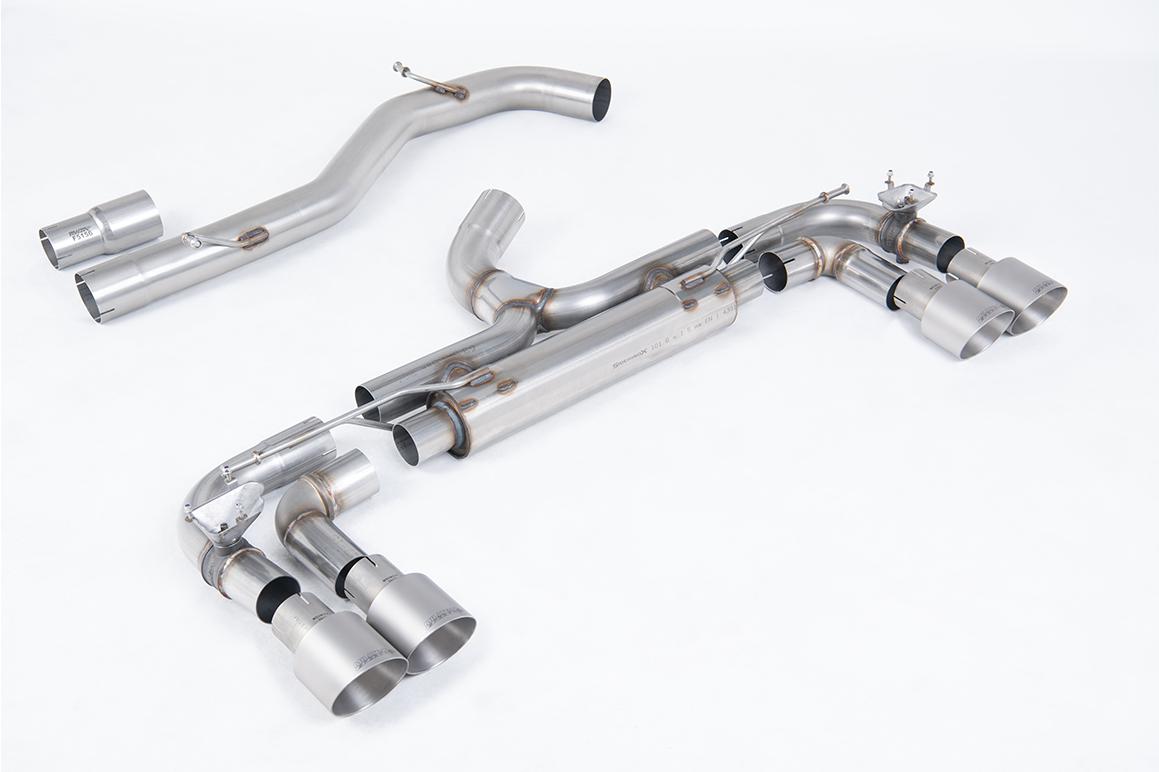 Milltek Volkswagen Golf Układ wydechowy typu cat-back MK7 R 2.0 TSI 300PS (80mm Race System Options) 2014 - 2016 SSXVW715