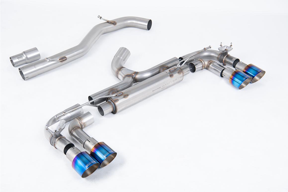 Milltek Volkswagen Golf Układ wydechowy typu cat-back MK7 R 2.0 TSI 300PS (80mm Race System Options) 2014 - 2016 SSXVW716