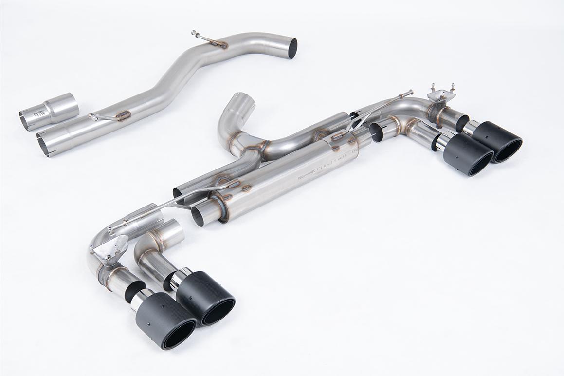 Milltek Volkswagen Golf Układ wydechowy typu cat-back MK7 R 2.0 TSI 300PS (80mm Race System Options) 2014 - 2016 SSXVW717
