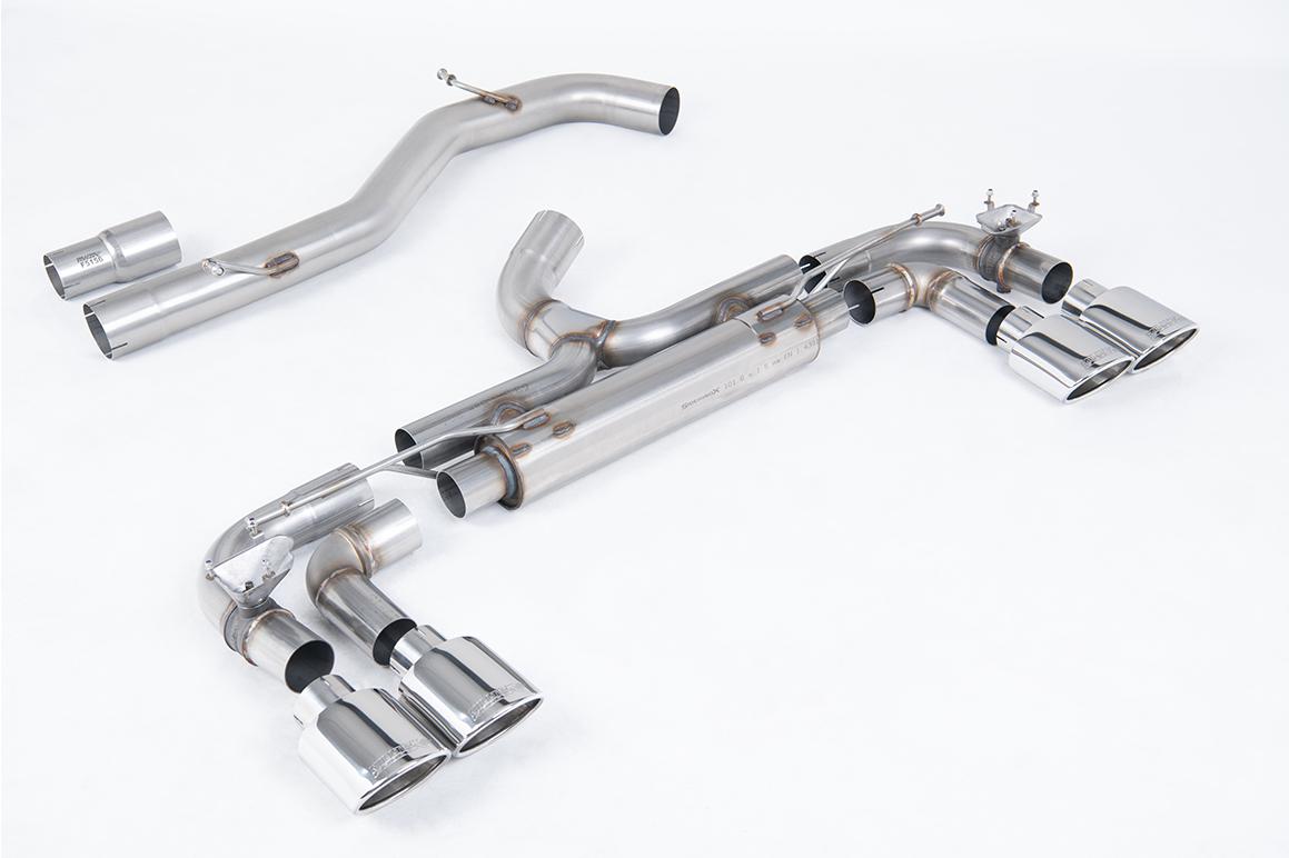 Milltek Volkswagen Golf Układ wydechowy typu cat-back MK7 R 2.0 TSI 300PS (80mm Race System Options) 2014 - 2016 SSXVW718