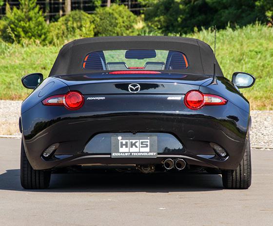 Układ wydechowy HKS Legamax Premium Mazda MX-5/Roadster ND (tylna sekcja) 32018-AZ010