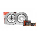 Zestaw Specjalny - Tarcze DBA 5000 T3 + klocki hamulcowe DBA Xtreme Performance - AUDI RS3 8Y / RSQ3 F3 (przód) DBA 53932SLVS+DB15030XP
