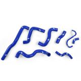 Silikonowe węże chłodzenia turbiny Mishimoto Mini Cooper S (niebieskie)  MMHOSE-TINY-07BL