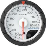 Zegar Defi Advance CR / Ø52 mm / Temperatura wody / Biała tarcza DF08401