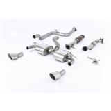 Milltek Ford Focus 2009 - 2010 Układ wydechowy typu turbo-back (MK2 RS 2.5T 305PS) SSXFD083