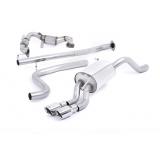 Milltek Ford Fiesta 2013 - 2016 Układ wydechowy typu turbo-back (1.0T EcoBoost (100/125/140PS)) SSXFD105