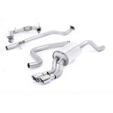 Milltek Ford Fiesta 2013 - 2016 Układ wydechowy typu turbo-back bez sportowych katalizatorów (1.0T EcoBoost (100/125/140PS)) SSXFD106