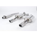 Milltek Renault Clio 2003 - 2006 Układ wydechowy typu cat-back (182 2.0 16v) SSXRN201