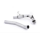 Milltek Audi S1 2014-2018 Downpipe o zwiększonej średnicy z de-katalizatorem (2.0 TFSI quattro) SSXAU600
