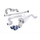 Milltek Ford Fiesta 2013-2018 Układ wydechowy Turbo-back ze sportowymi katalizatorami Hi-Flow (1.0T EcoBoost (100/125/140PS)) SSXFD215