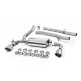 Milltek Ford Focus 2016-2018 Układ wydechowy Cat-back (Mk3 RS 2.3-litre EcoBoost 4wd 5-drzwiowy Hatchback) SSXFD185