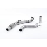 Milltek Ford Mustang 2015-2018 Downpipe o zwiększonej średnicy z de-katalizatorem (2.3 EcoBoost (Fastback)) SSXFD172