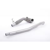 Milltek Volkswagen Golf 7R / Audi A3 / S3 8V Downpipe o zwiększonej średnicy ze sportowym katalizatorem Hi-Flow (2.0 TFSI quattro) SSXVW349