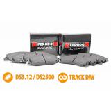 Zestaw klocków hamulcowych Ferodo DS3.12 / DS2500 - Audi S3 8V 2.0TFSI Quattro (FCP4425G+FCP4697H)