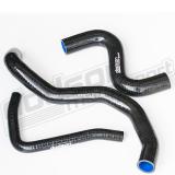 Zestaw silikonowych rur Dodson - SILICON RADIATOR HOSE KIT - BLACK