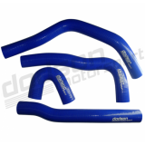 Zestaw silikonowych rur Dodson - EVOX SILICONE  RADIATOR HOSE KIT - BLUE
