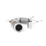 Milltek New Mini Mk3 Downpipe o powiększonej średnicy ze sportowym katalizatorem Mini JCW GP3 2.0 Turbo (UK and European models) - GPF/OPF Only SSXM450