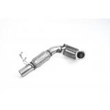 Milltek Volkswagen Golf Downpipe o powiększonej średnicy ze sportowym katalizatorem Mk7.5 R Estate / Variant 2.0 TSI 310PS (Non-GPF Equipped Models Only) SSXSE203