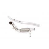Milltek Volkswagen T-Roc Downpipe o powiększonej średnicy z de-katalizatorem R 2.0TSI 300ps (with OPF/GPF) SSXVW510