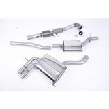 Milltek Audi A3 2004 - 2012 Układ wydechowy typu turbo-back (2.0T FSI quattro SportBack) SSXAU044