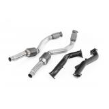 Milltek Audi S6 / S7 / RS6 / RS7 2012+ Downpipe o zwiększonej średnicy ze sportowymi katalizatorami Hi-Flow (4.0 TFSI C7 quattro) SSXAU635