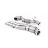 Milltek Audi TT Mk3 Downpipe o powiększonej średnicy ze sportowym katalizatorem TTRS 2.5TFSI Quattro (OPF/GPF Models) SSXAU818