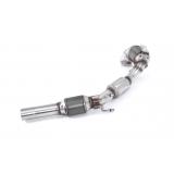 Milltek Skoda Octavia Downpipe sportowy HJS (z certyfikatem ECE) vRS 2.0 TSI 245PS (Face Lift) Hatch & Estate (manual and DSG-auto Non-OPF/GPF) SSXSK25