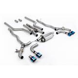 Milltek BMW 5 Series Układ wydechowy typu cat-back z obejściem filtra OPF/GPF M5 & M5 Competition 4.4l Twin Turbo F90 (OPF/GPF Equipped Cars) 2020 - 2021 SSXBM1183