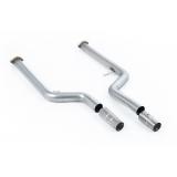 Milltek BMW X3 Centralna sekcja układu wydechowego z obejściem drugiego katalizatora X3M / X3M Comp (G01) 3.0 (ROW & North American S58 Engine - LCI only) (2022 and Later) 2022 - 2024 SSXBM1261