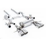 Milltek BMW 2 Series Układ wydechowy typu cat-back ( od drugiego katalizatora ) M2 Coupe (G87 S58 NAS Non-OPF/GPF Models) 2023 - 2024 SSXBM1301