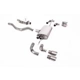Milltek Land Rover / Range Rover Defender Układ wydechowy od filtra OPF/GPF 90 2.0 I4 P300 & P400e (OPF/GPF and Non-OPF/GPF Equipped Vehicle Compatible) 2020 - 2024 SSXLR142