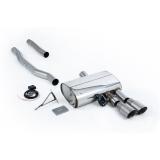 Milltek New Mini Mk3 Układ wydechowy od filtra OPF/GPF (F56) Mini Cooper S 2.0 Turbo (UK and European models) - LCI with GPF/OPF Only 2019 – 2022 SSXM474