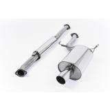 Milltek Mitsubishi LancerEvolution Układ wydechowy typu cat-back 7 / VII and Evo 8 / VIII 2.0 Turbo 2001 - 2005 SSXMI007