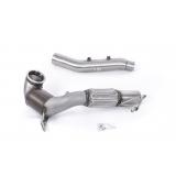 Milltek Volkswagen Golf Downpipe ze sportowym katalizatorem 200CSPI – 3,15” Mk8 GTi (245ps Non-GPF / North American Models Only) 2021 - 2024 SSXVW684