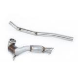 Milltek Volkswagen T-Roc Downpipe ze sportowym katalizatorem 200CSPI i obejściem GPF R 2.0TSI 300ps (MQB EVO Models with OPF/GPF) 2022 - 2024 SSXVW709