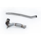 Milltek Volkswagen Arteon Downpipe ze sportowym katalizatorem 200CSPI 2.0TSI 280PS 4Motion (North American Non Valved / Downturn Tips) 2022 - 2024 SSXVW730